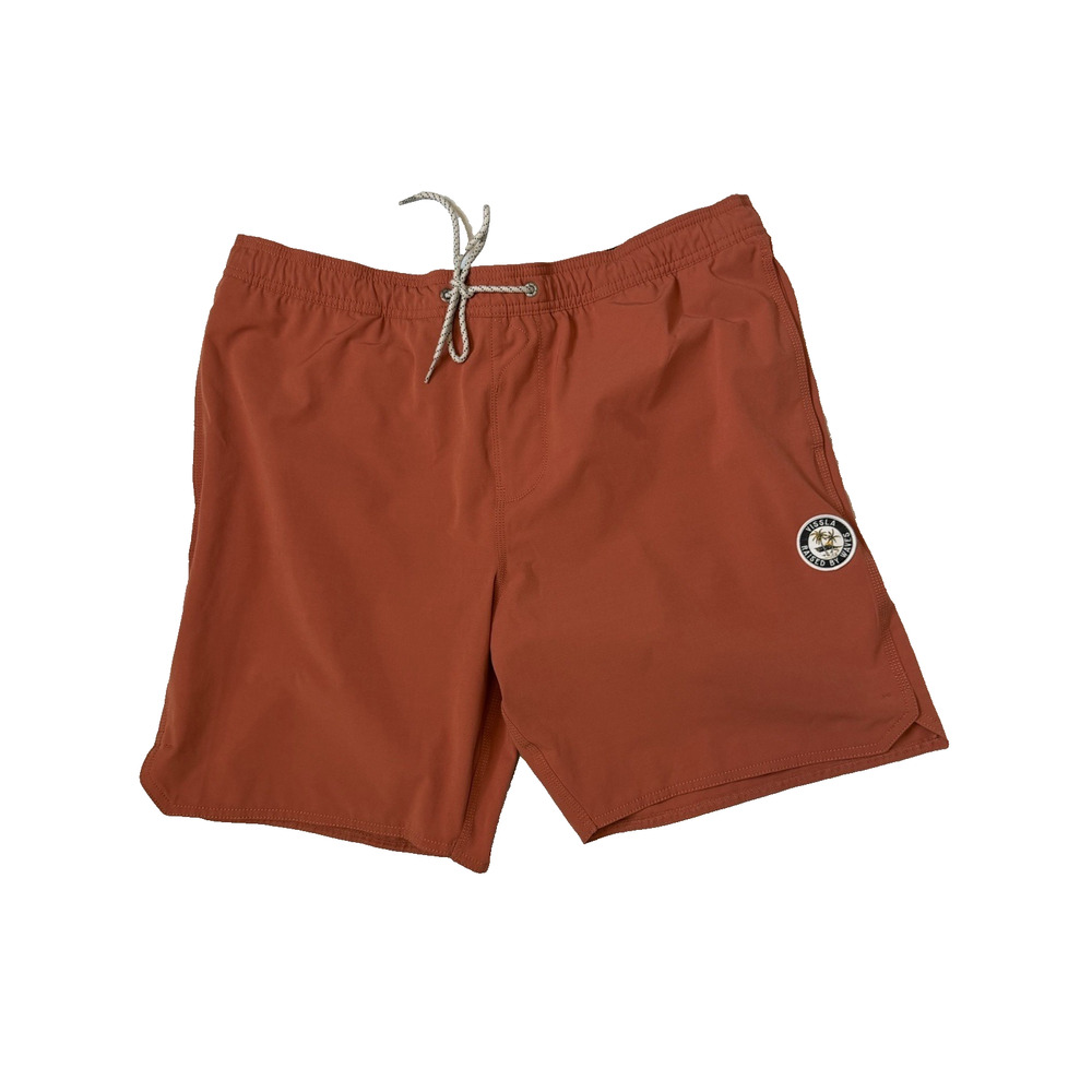 Vissla Men’s Shorts/Swim Trunks Size XXL Burnt Orange No Mesh Lining Quick Dry